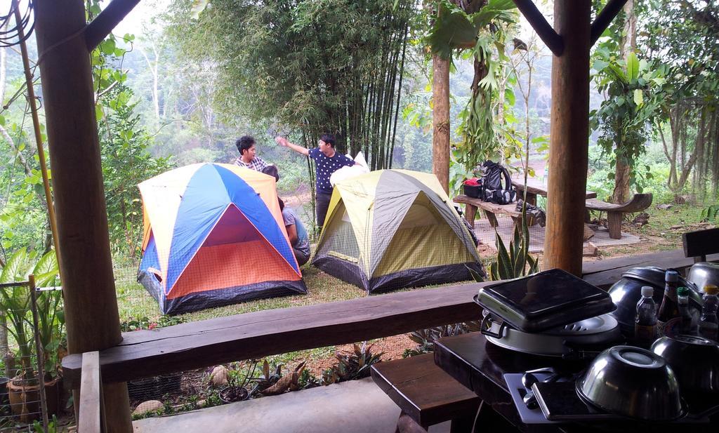 Hotel Baandin Chiewlarn Ban Tha Khun Exterior foto